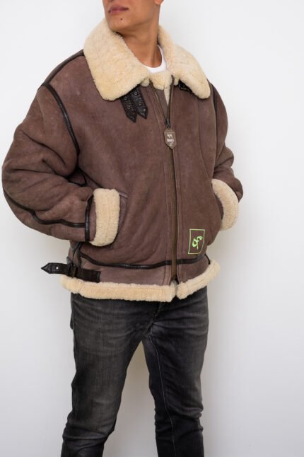 Sheepskin Wool Bomber